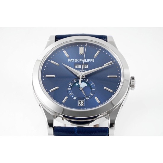 Patek Philippe - Annual Cal. Moonphase Ref.5396 38mm SS/LE Blue/Stk PPF A324