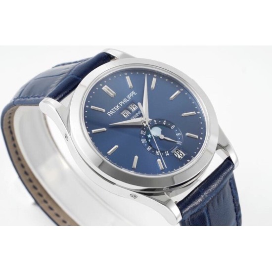 Patek Philippe - Annual Cal. Moonphase Ref.5396 38mm SS/LE Blue/Stk PPF A324