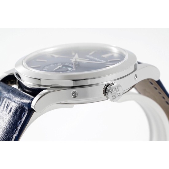 Patek Philippe - Annual Cal. Moonphase Ref.5396 38mm SS/LE Blue/Stk PPF A324