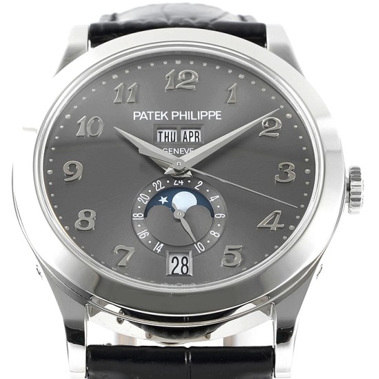 Patek Philippe - Annual Cal. Moonphase Ref.5396 38mm SS/LE Grey/Num PPF A324