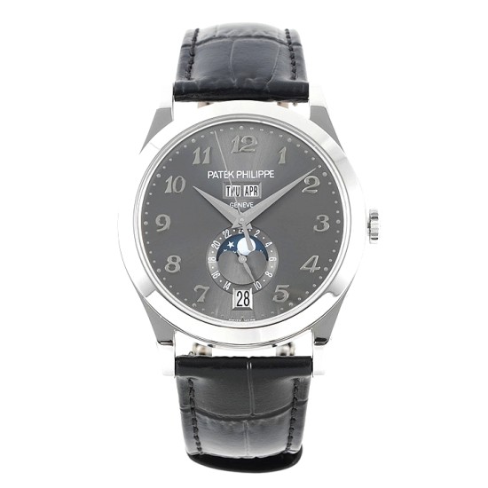 Patek Philippe - Annual Cal. Moonphase Ref.5396 38mm SS/LE Grey/Num PPF A324