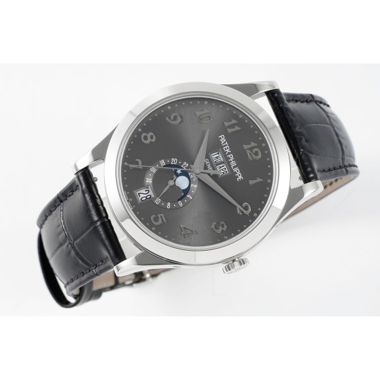 Patek Philippe - Annual Cal. Moonphase Ref.5396 38mm SS/LE Grey/Num PPF A324
