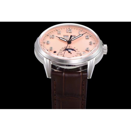 Patek Philippe - Annual Cal. Moonphase Ref.5320G-001 40mm SS/LE Pink/Num GRF A324