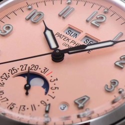 Patek Philippe - Annual Cal. Moonphase Ref.5320G-001 40mm SS/LE Pink/Num GRF A324