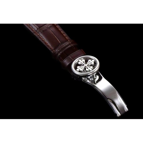 Patek Philippe - Annual Cal. Moonphase Ref.5320G-001 40mm SS/LE Pink/Num GRF A324