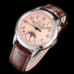 Patek Philippe - Annual Cal. Moonphase Ref.5320G-001 40mm SS/LE Pink/Num KRF A324