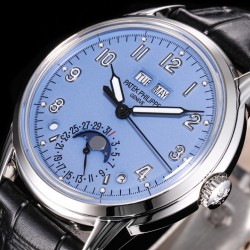 Patek Philippe - Annual Cal. Moonphase Ref.5320G-001 40mm SS/LE Blue/Num KRF A324