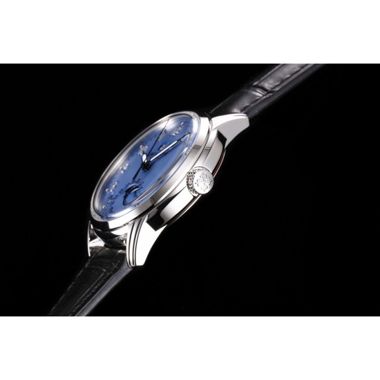 Patek Philippe - Annual Cal. Moonphase Ref.5320G-001 40mm SS/LE Blue/Num KRF A324