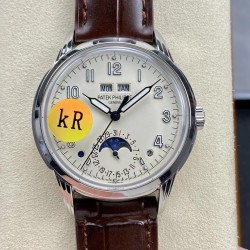 Patek Philippe - Annual Cal. Moonphase Ref.5320G-001 40mm SS/LE White/Num KRF A324