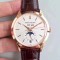 Patek Philippe - Annual Cal. Moonphase Ref.5396 38mm RG/LE Wht/Stk KMF A324