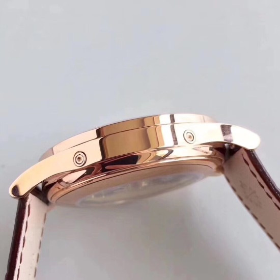 Patek Philippe - Annual Cal. Moonphase Ref.5396 38mm RG/LE Wht/Stk KMF A324