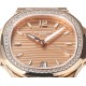 Patek Philippe - Nautilus 7118 35mm Dia RG/RG Rose Gold Dial MSF A324