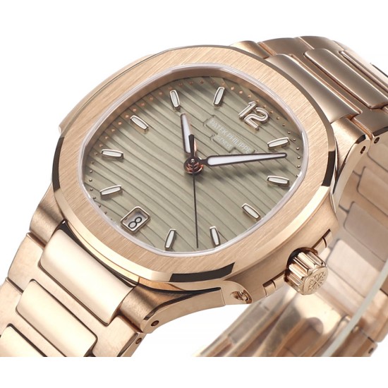 Patek Philippe - Nautilus 7118 35mm RG/RG Grey Dial MSF A324