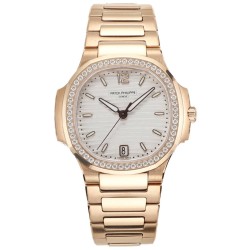 Patek Philippe - Nautilus 7118 35mm Dia RG/RG White Dial MSF A324