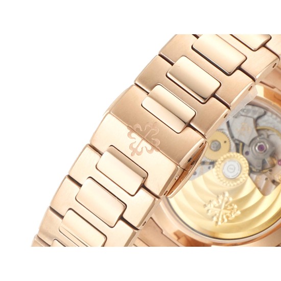 Patek Philippe - Nautilus 7118 35mm RG/RG White Dial MSF A324