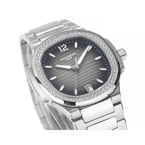 Patek Philippe - Nautilus 7118 35mm Dia SS/SS Grey Dial MSF A324