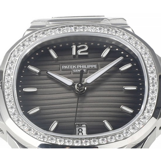 Patek Philippe - Nautilus 7118 35mm Dia SS/SS Grey Dial MSF A324