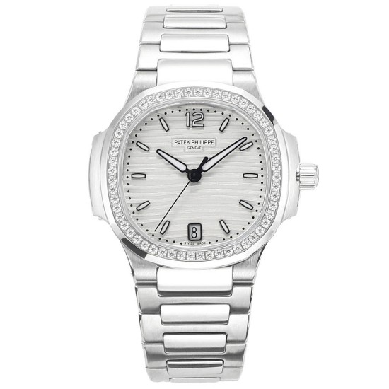 Patek Philippe - Nautilus 7118 35mm Dia SS/SS White Dial MSF A324