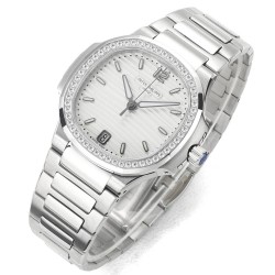 Patek Philippe - Nautilus 7118 35mm Dia SS/SS White Dial MSF A324