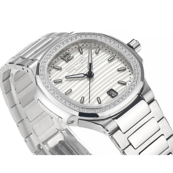 Patek Philippe - Nautilus 7118 35mm Dia SS/SS White Dial MSF A324