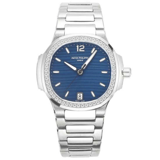Patek Philippe - Nautilus 7118 35mm Dia SS/SS Blue Dial MSF A324