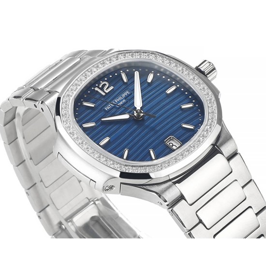 Patek Philippe - Nautilus 7118 35mm Dia SS/SS Blue Dial MSF A324
