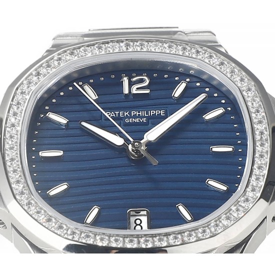 Patek Philippe - Nautilus 7118 35mm Dia SS/SS Blue Dial MSF A324