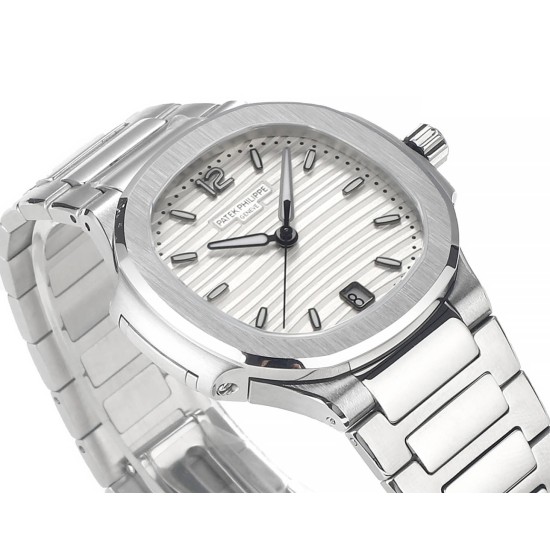 Patek Philippe - Nautilus 7118 35mm SS/SS White Dial MSF A324