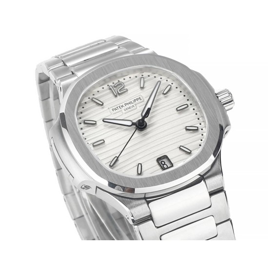 Patek Philippe - Nautilus 7118 35mm SS/SS White Dial MSF A324