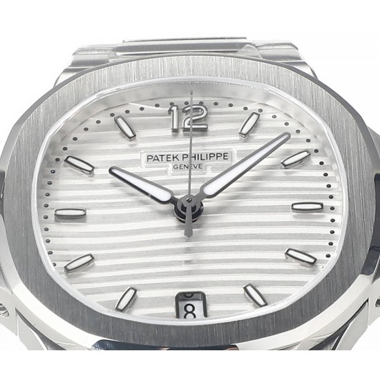 Patek Philippe - Nautilus 7118 35mm SS/SS White Dial MSF A324