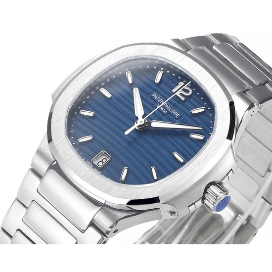 Patek Philippe - Nautilus 7118 35mm SS/SS Blue Dial MSF A324