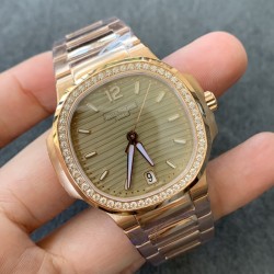 Patek Philippe - Nautilus 7118 35mm Dia RG/RG Grey Dial MSF A324