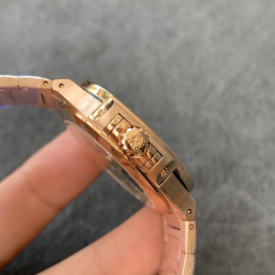 Patek Philippe - Nautilus 7118 35mm Dia RG/RG Grey Dial MSF A324