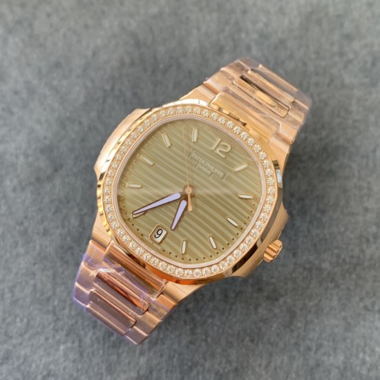 Patek Philippe - Nautilus 7118 35mm Dia RG/RG Grey Dial MSF A324