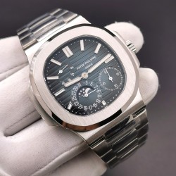 Patek Philippe - Nautilus 40mm 5712 SS/SS Blue/Stk PPF A240 1:1 Super Clone