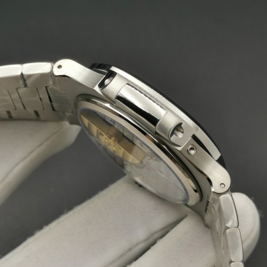 Patek Philippe - Nautilus 40mm 5712 SS/SS Blue/Stk PPF A240 1:1 Super Clone