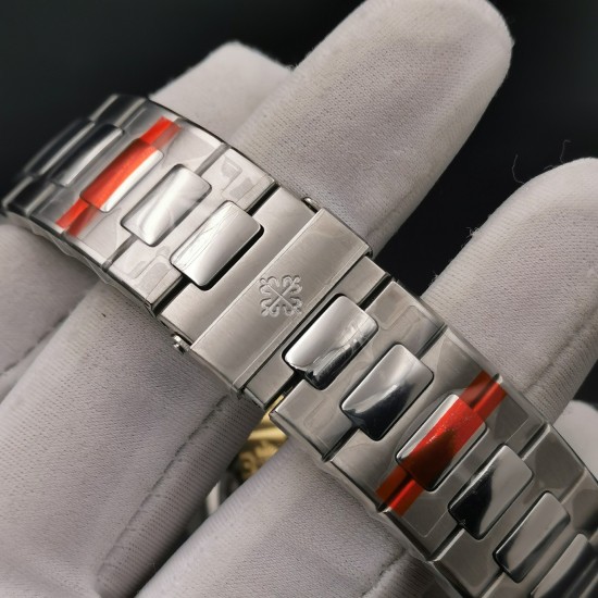 Patek Philippe - Nautilus 40mm 5712 SS/SS Blue/Stk PPF A240 1:1 Super Clone