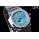 Patek Philippe - Nautilus 40mm 5712 SS/SS Ice Blue/Stk GRF A240