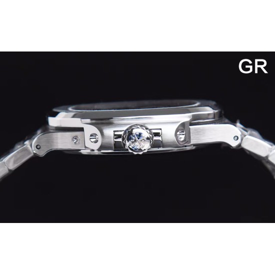 Patek Philippe - Nautilus 40mm 5712 SS/SS Ice Blue/Stk GRF A240