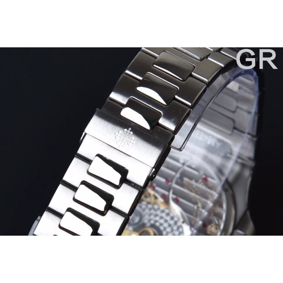 Patek Philippe - Nautilus 40mm 5712 SS/SS Ice Blue/Stk GRF A240