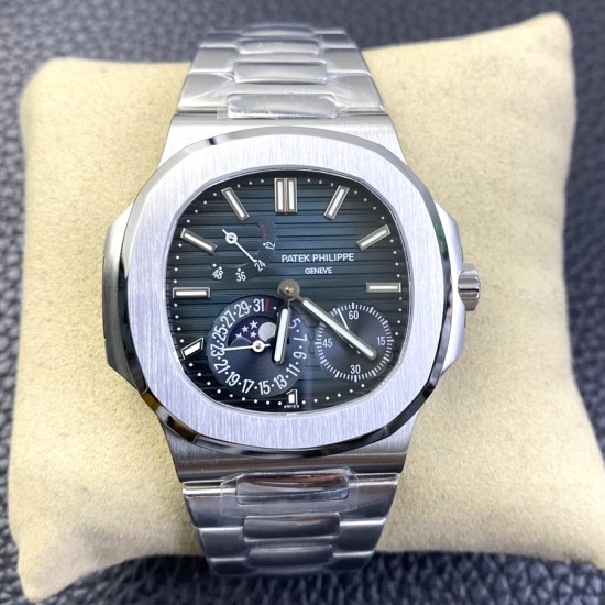 Patek Philippe - Nautilus 40mm 5712 SS/SS Blue/Stk GRF A240