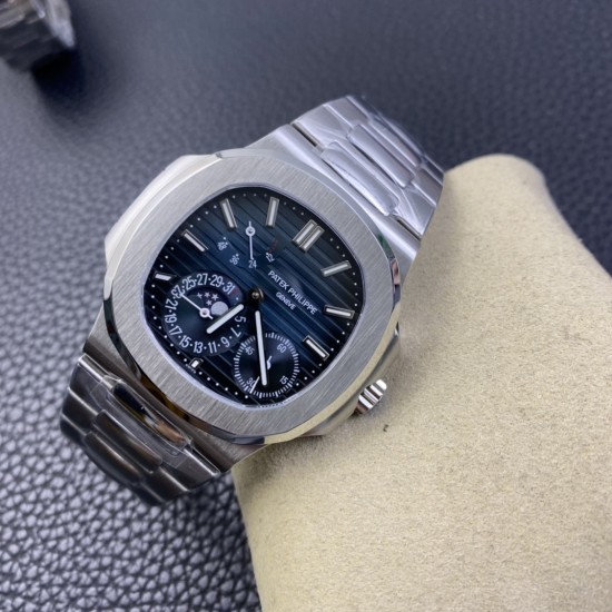 Patek Philippe - Nautilus 40mm 5712 SS/SS Blue/Stk GRF A240