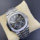 Patek Philippe - Nautilus 40mm 5712 SS/SS Black/Stk GRF A240