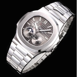 Patek Philippe - Nautilus 40mm 5712 SS/SS Grey/Stk 3KF A240