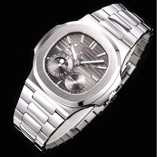 Patek Philippe - Nautilus 40mm 5712 SS/SS Grey/Stk 3KF A240