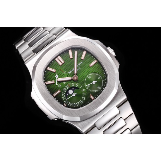 Patek Philippe - Nautilus 40mm 5712 SS/SS Green/Stk 3KF A240