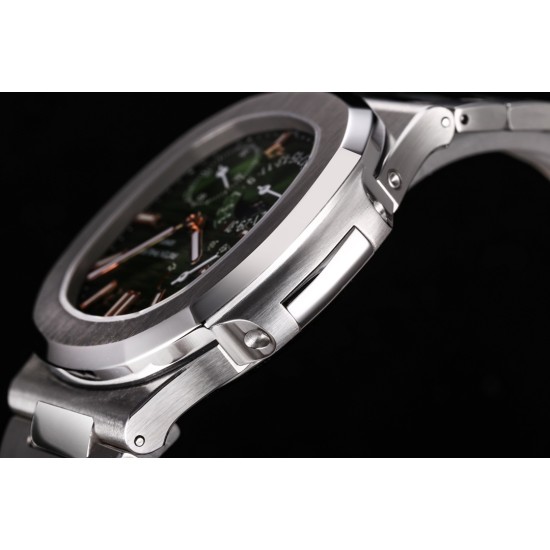Patek Philippe - Nautilus 40mm 5712 SS/SS Green/Stk 3KF A240