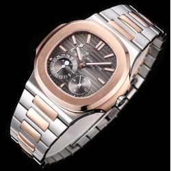Patek Philippe - Nautilus 40mm 5712 RG/SS Grey/Stk 3KF A240