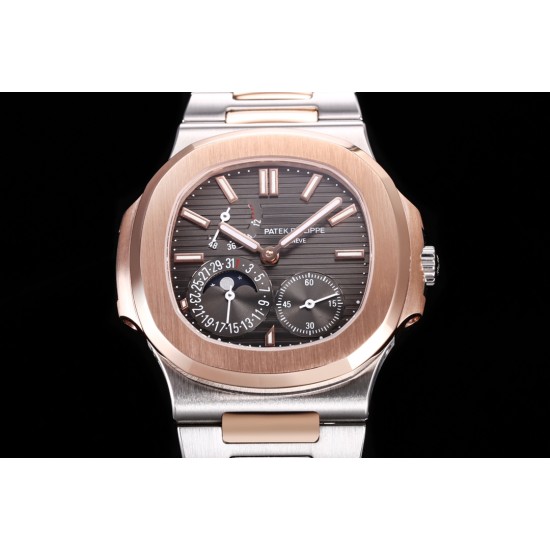 Patek Philippe - Nautilus 40mm 5712 RG/SS Grey/Stk 3KF A240