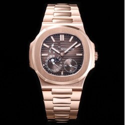 Patek Philippe - Nautilus 40mm 5712 RG/RG Brown/Stk 3KF A240
